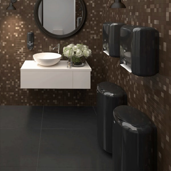 Lokk til Tork B1 avfallsbeholder sort