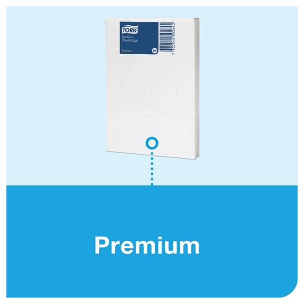 Hygieneposeholder Tork B5 hvit