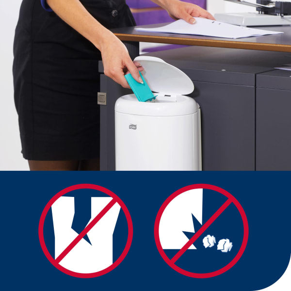 Hygienepose Tork B3 på rull sort