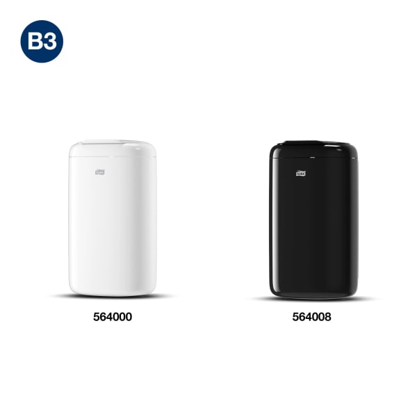 Hygienepose Tork B3 på rull sort