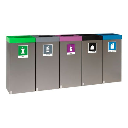 Avfallsbeholder Femunden 90l u/topp