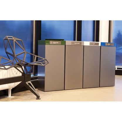 Avfallsbeholder Femunden 90l u/topp