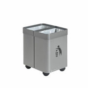 Avfallsbeholder Urbanus dobbel (2x6l)