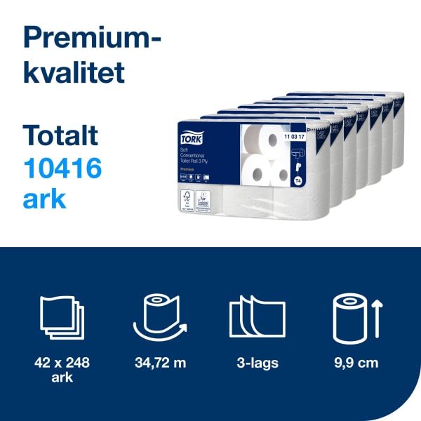 Toa Tork T4 Premium Soft 35m 3l