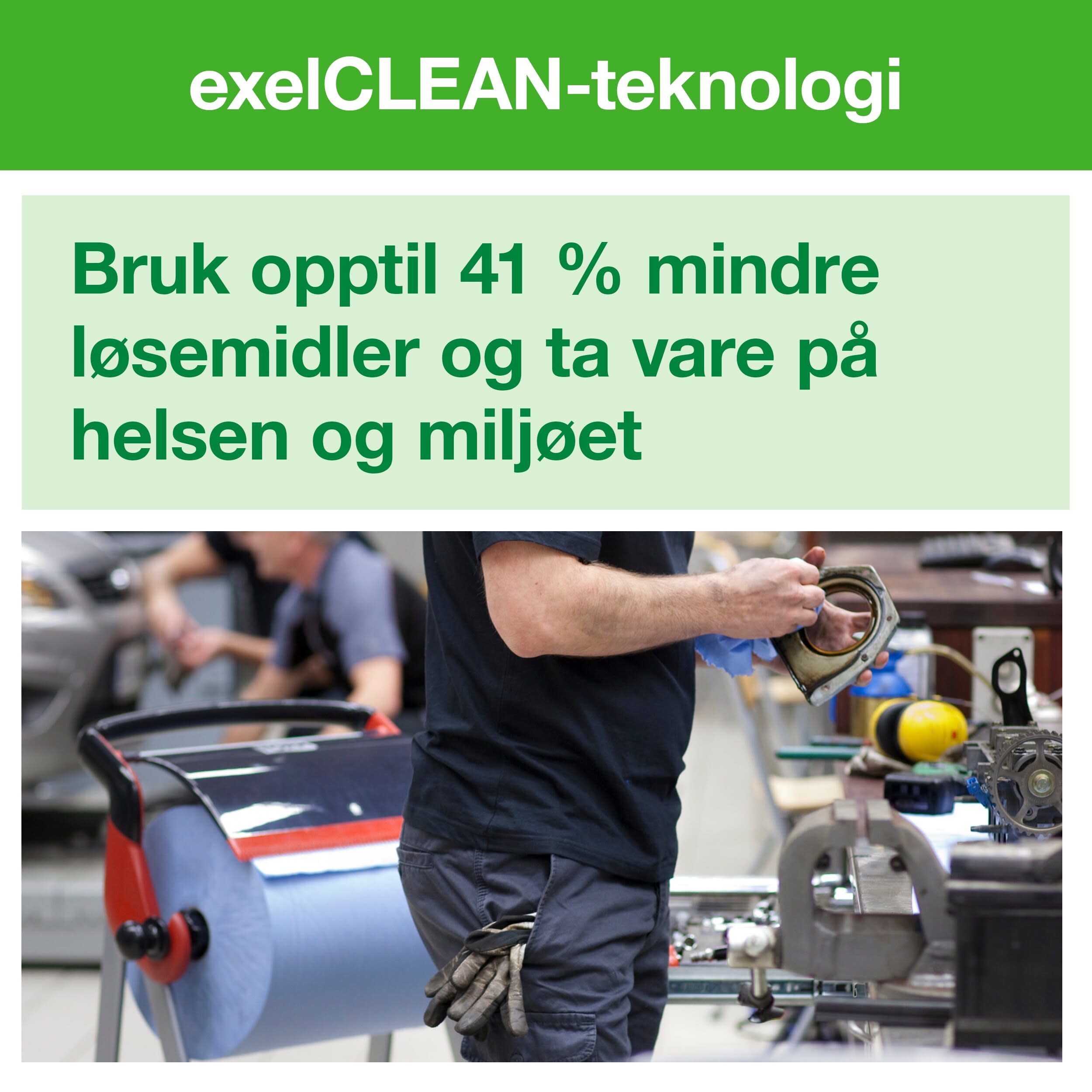 Industriklut Tork W1 rull grå