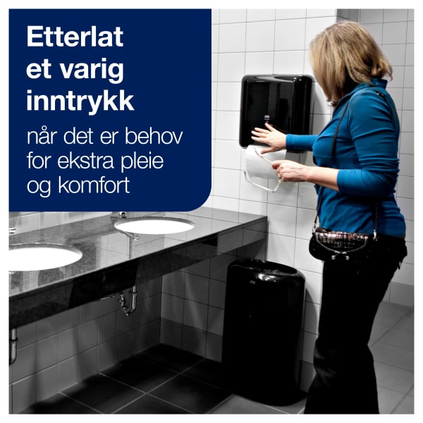 Tørkepapir rull standard hvit H1 tork matic