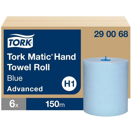 Håndtørk H1 Matic Advanced Soft blå 2l