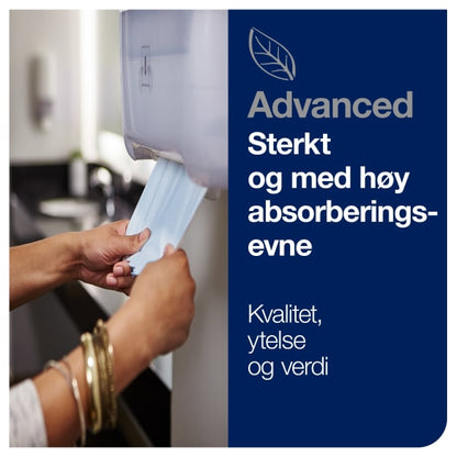 Håndtørk H1 Matic Advanced Soft blå 2l