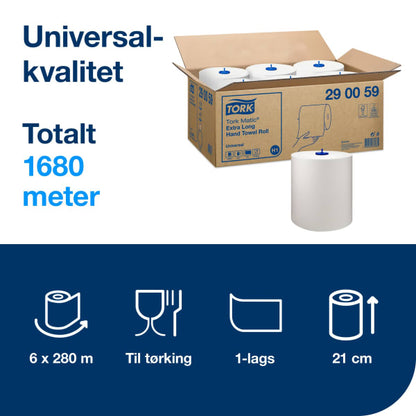 Håndtørk H1 Matic Universal 1l