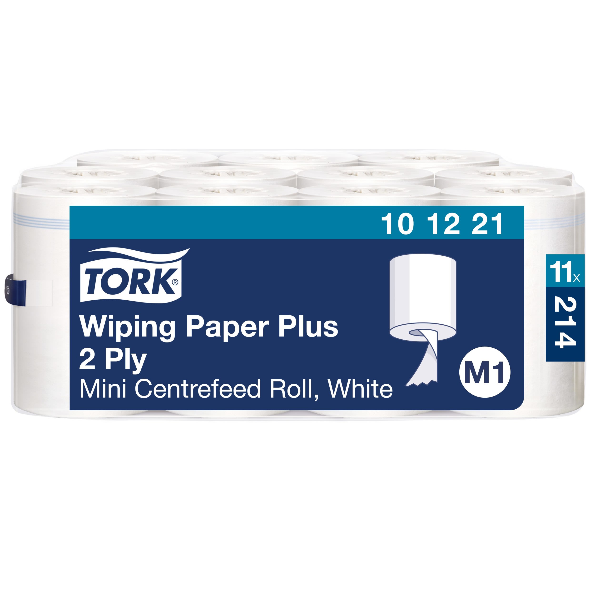 Tørkerull Tork M1 Plus hvit 75m 2l