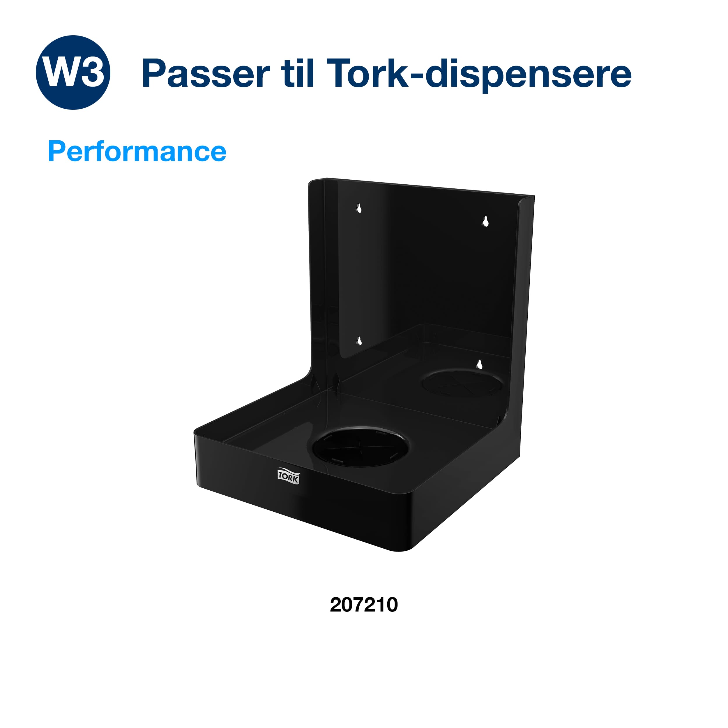 Allbruksklut Tork W1-2-3 hvit 114m