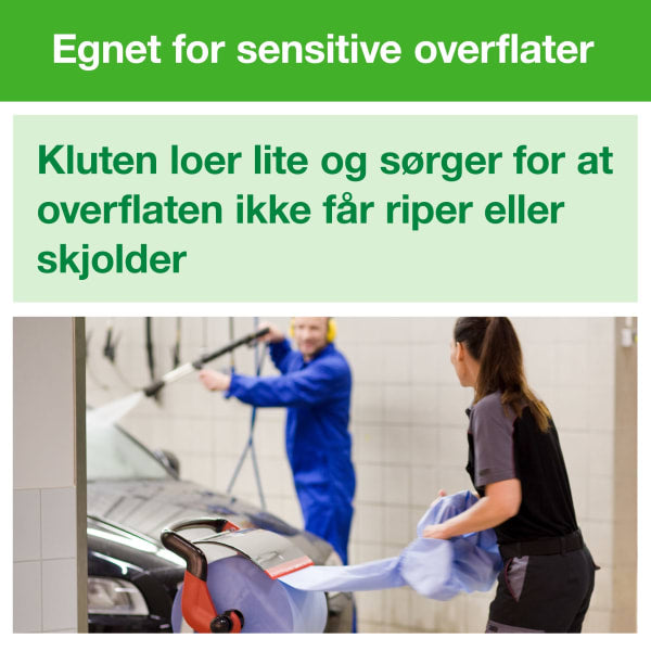 Allbruksklut Tork W1-2-3 hvit 114m