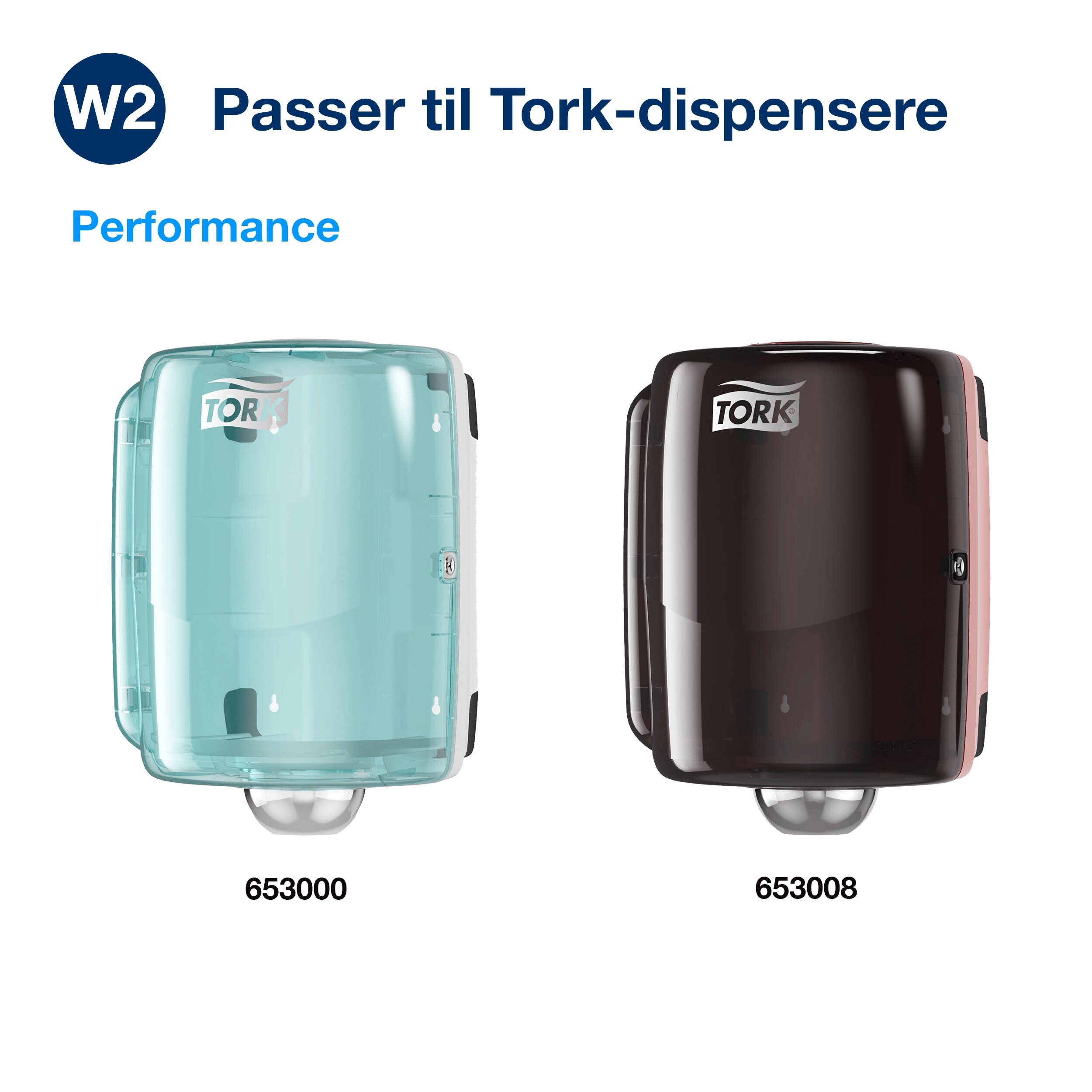 Tørkerull Tork W1-2 Standard 460m 1l