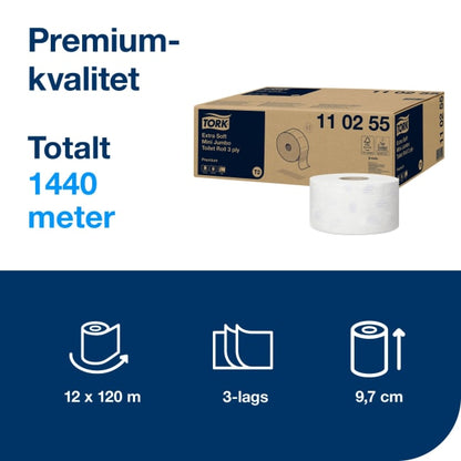 Toa Mini Jumbo ekstra myk 120m 3l