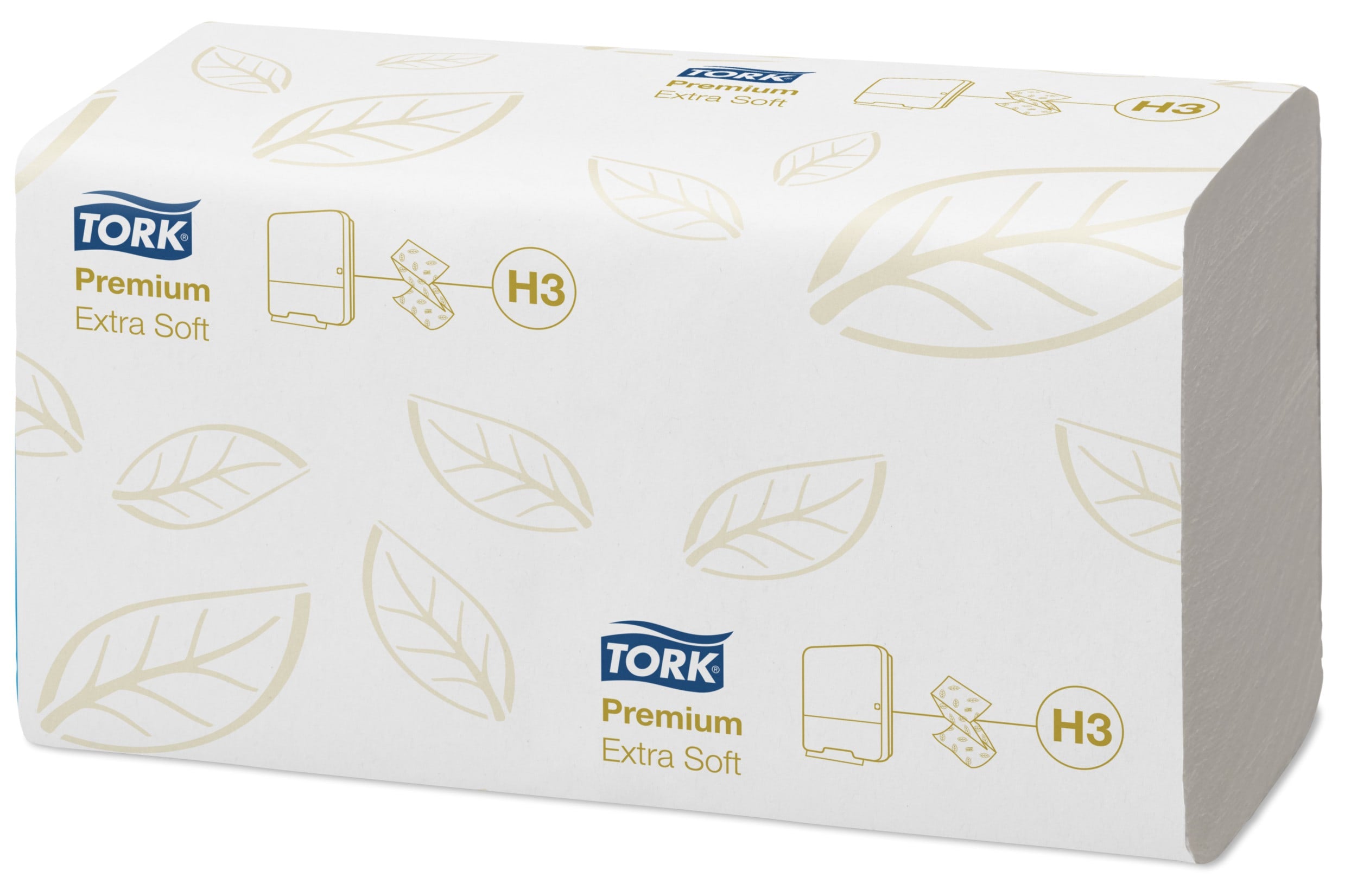 Håndtørk H3 Singelfold Premium Soft 2l