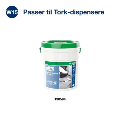 Våtservietter Tork W10 overflate
