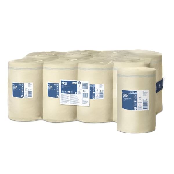 Tørkerull Tork M1 Basic gul 115m 1l
