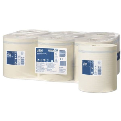 Tørkerull Tork M2 Basic hvit 300m 1l