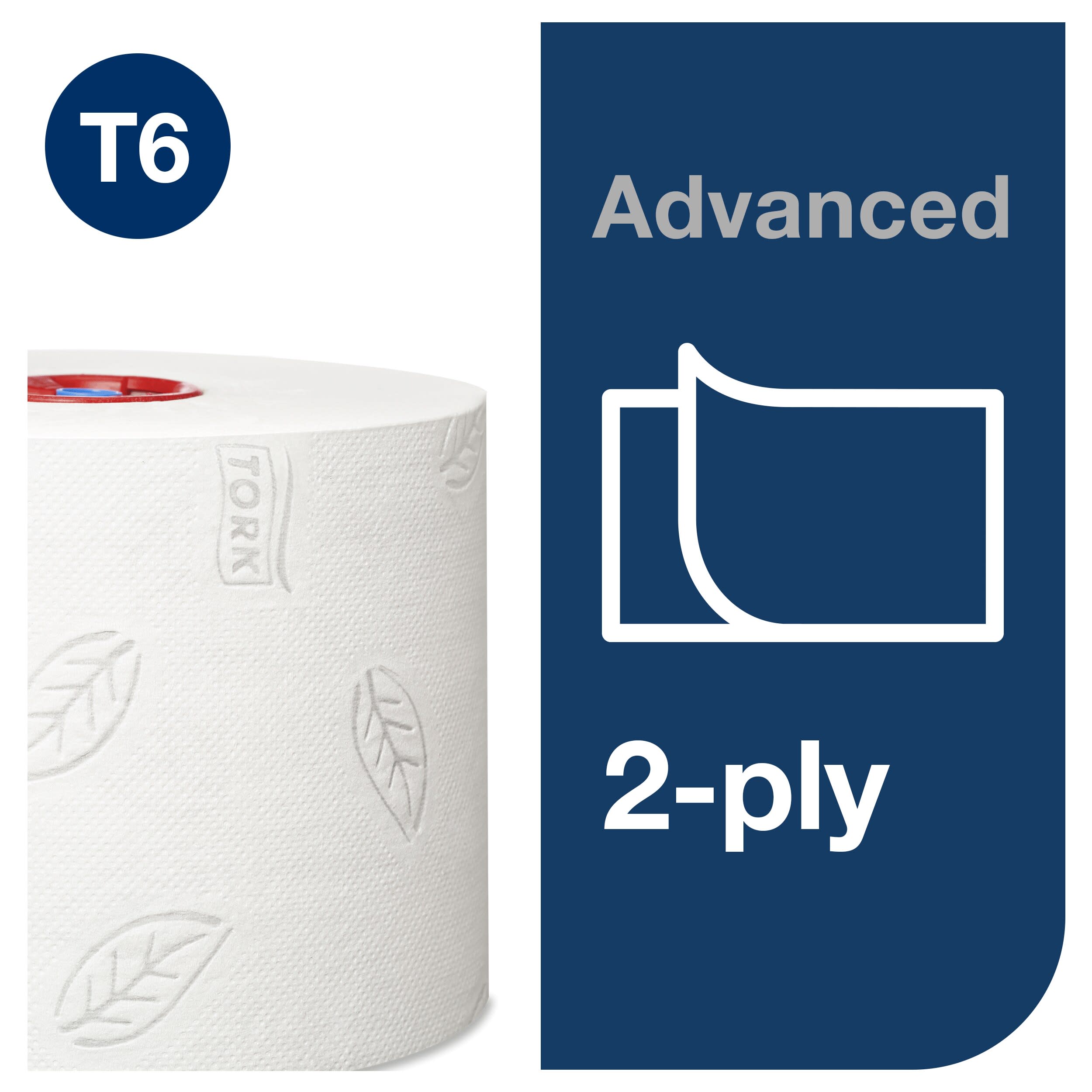 Toalettpapir hvit T6