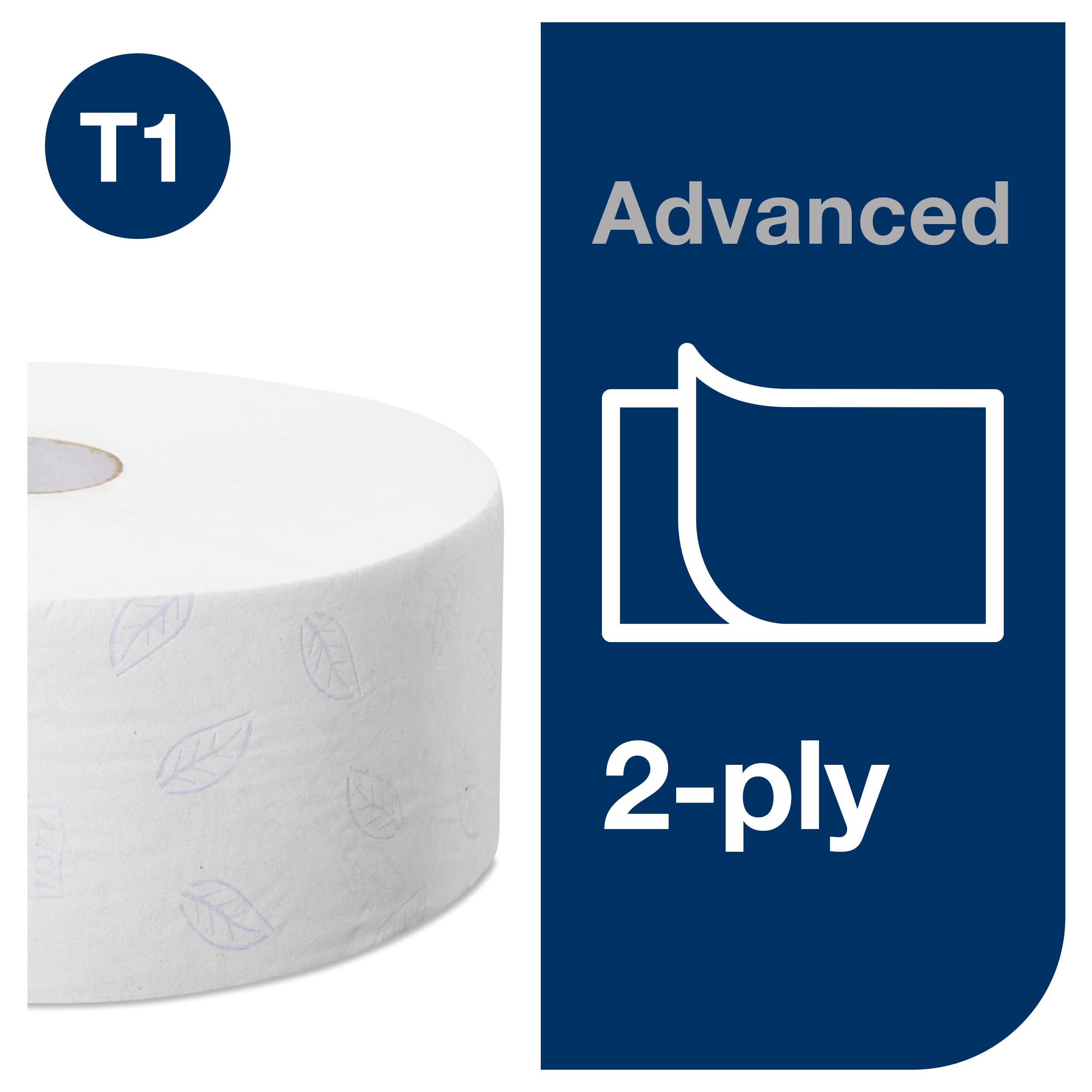 Toalettrull Tork T1 Jumbo Advanced 2l