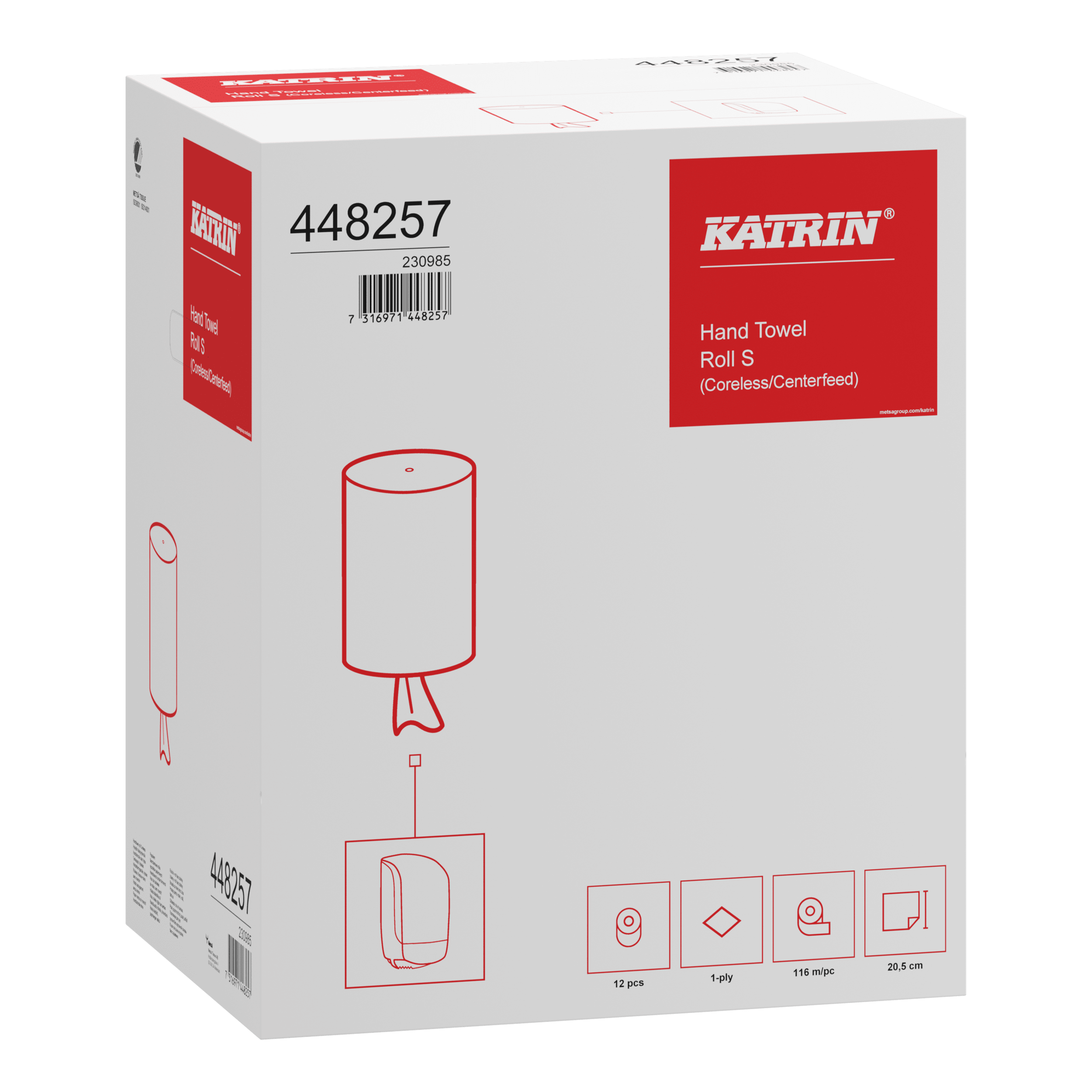 Tørkerull Katrin S 116m 1l