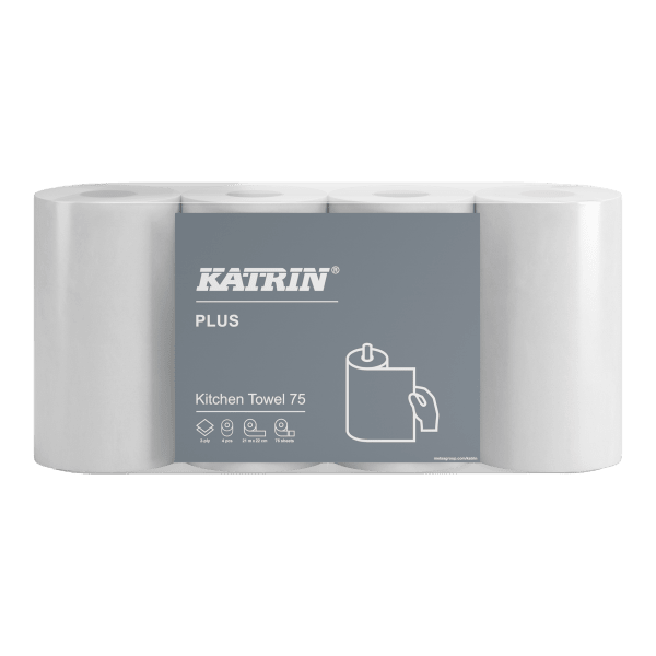Kjøkkenrull Katrin Plus 75 21m 2l