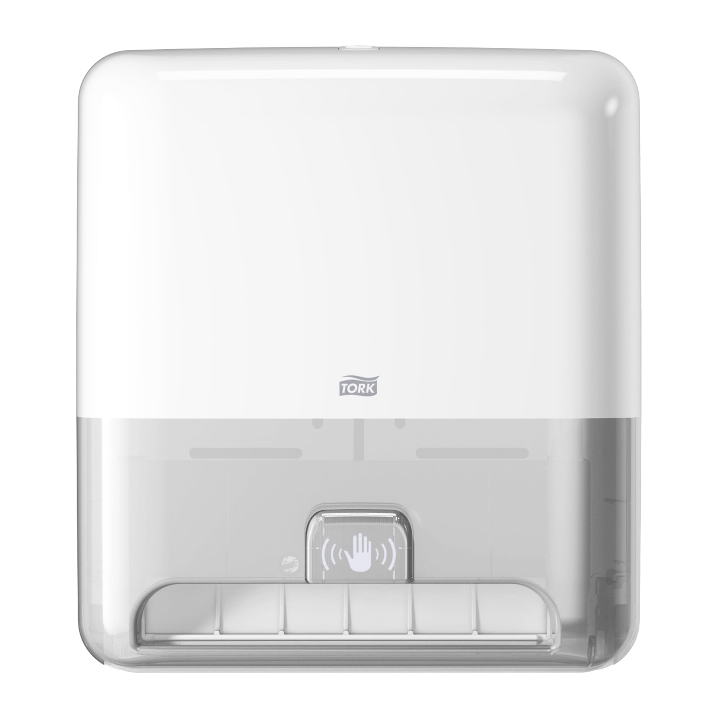 Tørkepapir dispenser - H1 Tork Matic sensor, hvit