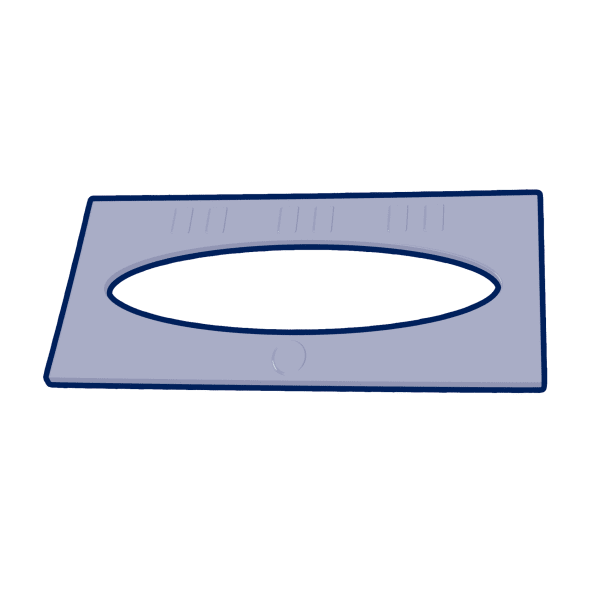 Innleggsplate for Tork H2 Interfold