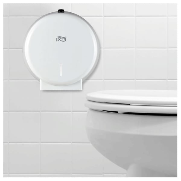 Disp Toa Tork T2 Mini Jumbo metall hvit
