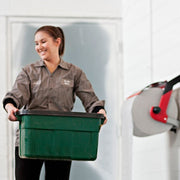 Stativ vegg Tork W1 rød/sort