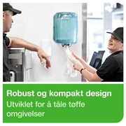 Dispenser Tork W2 Maxi turkis/hvit