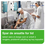 Dispenser Tork M2 Senterrull turkis/hvit