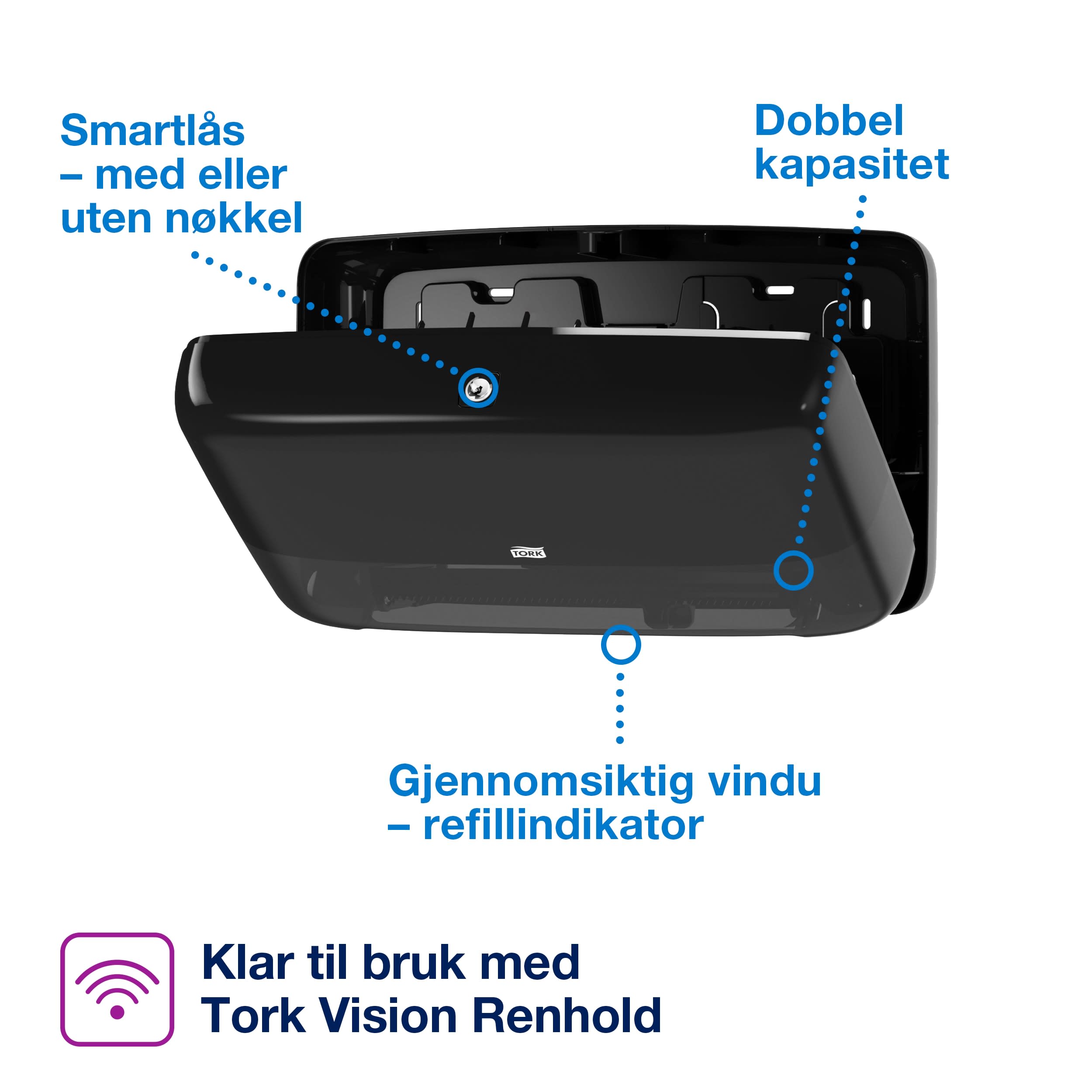 Disp Toa Tork T2 Mini Jumbo Twin sort