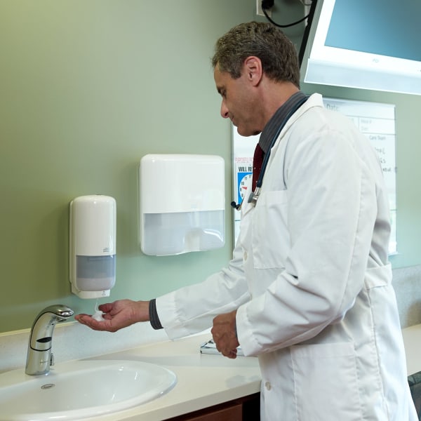 Skumsåpedispenser Tork S4 sensor hvit