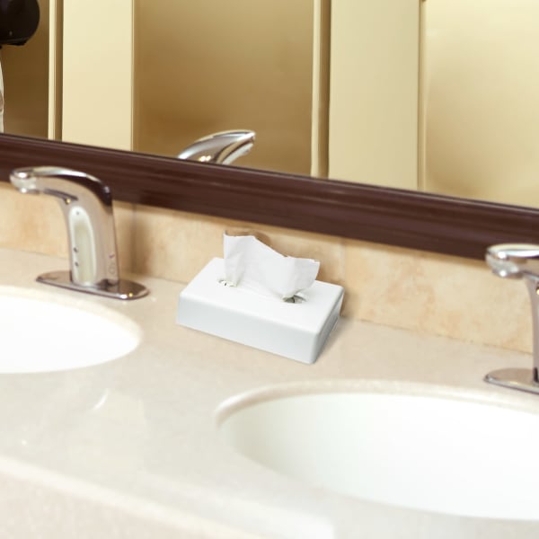 Dispenser ansiktsservietter Tork F1 hvit