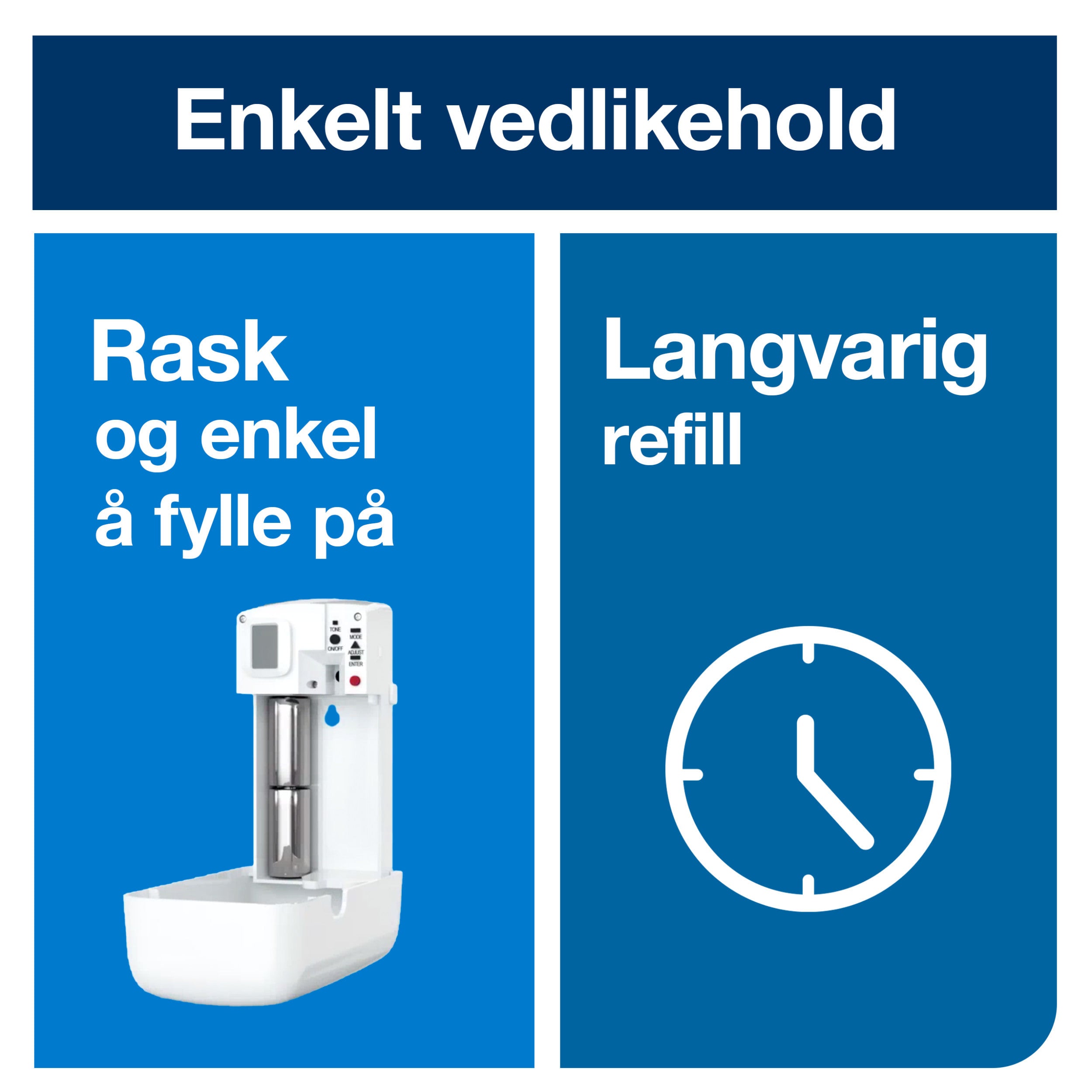 Dispenser Tork A1 Aerosol hvit