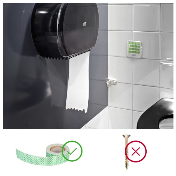 Holder til luftfrisker Tork A2 hvit