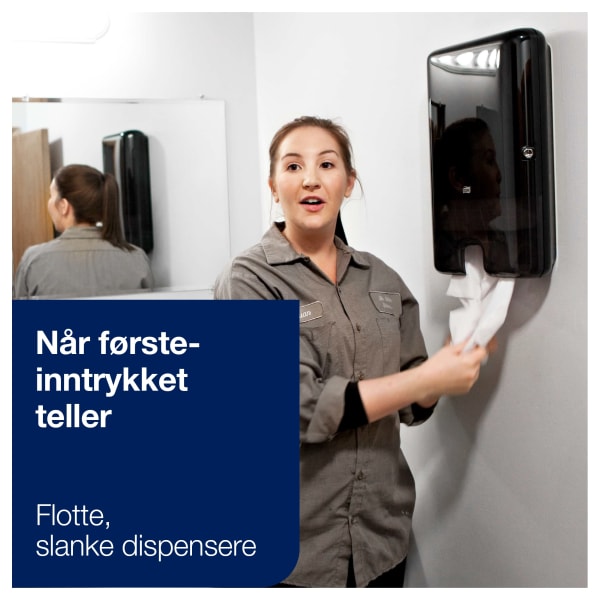 Dispenser Tork H2 Xpress sort plast