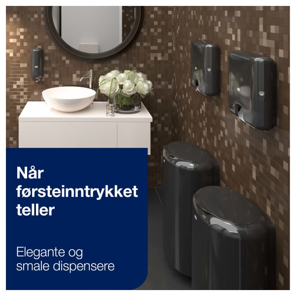 Dispenser Tork H2 Xpress Mini sort plast