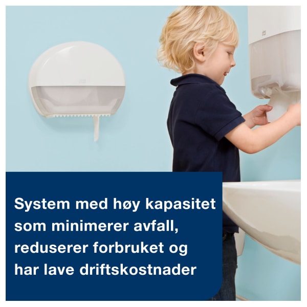 Dispenser Tork T2 Mini Jumbo hvit