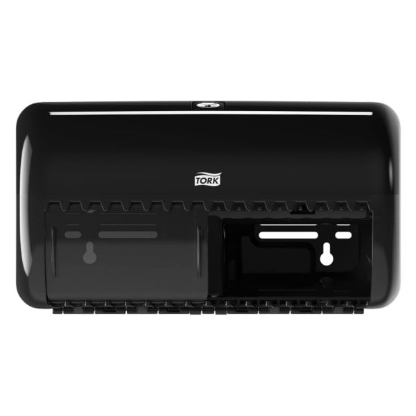 Dispenser toalettpapir Tork T4 Twin sort