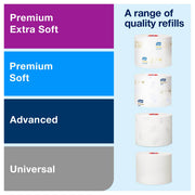 Dispenser Tork T6 Mid-size sort