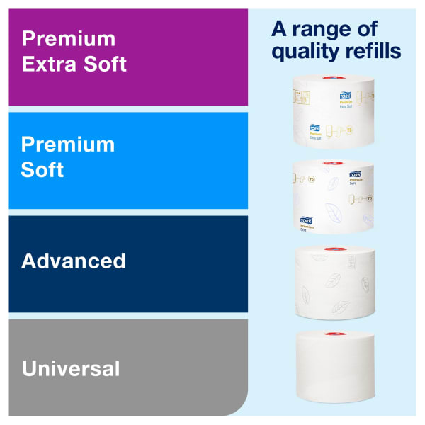Dispenser Tork T6 Mid-size sort
