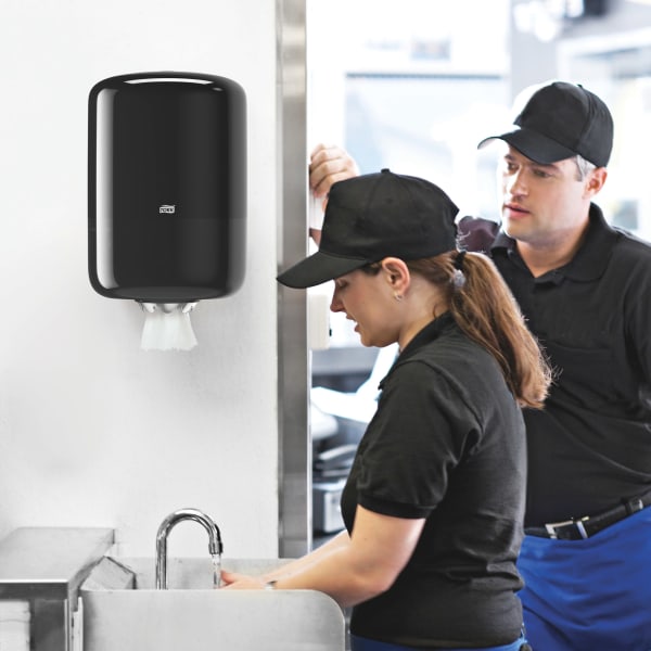 Dispenser Tork M2 Midi senterrull sort