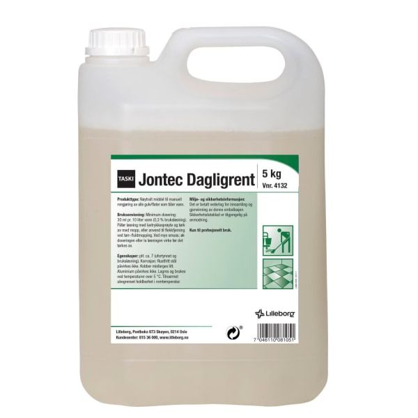 Rengjøring Daglig Rent Jontec 5kg