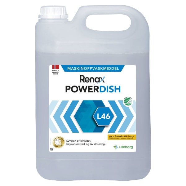 Maskinoppvask Renax Power L46 6,1kg