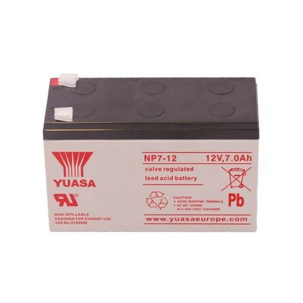 Batteri 12V 7Ah Motorscrubber M3