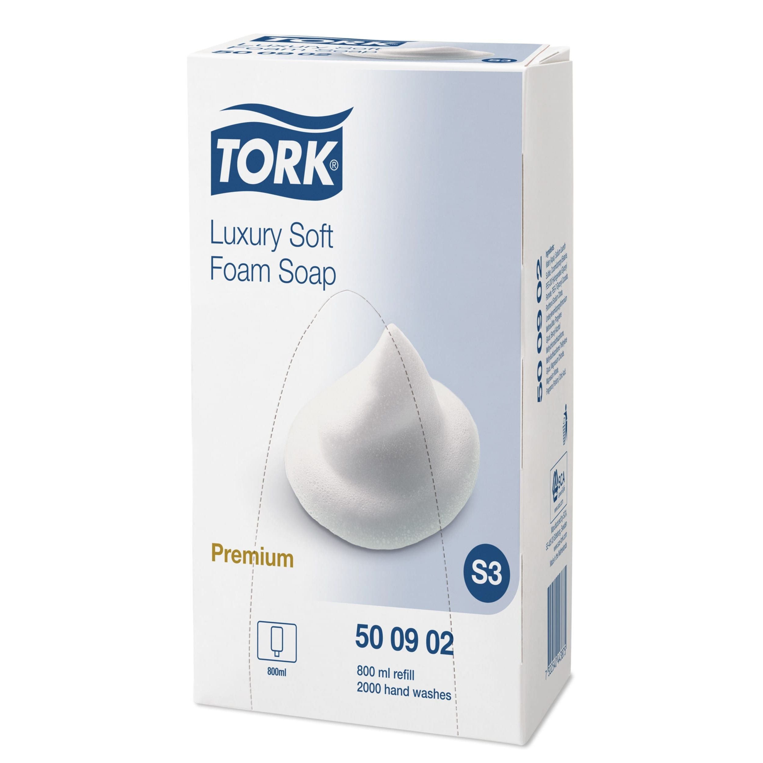 Skumsåpe Tork S3 Luksus 800ml