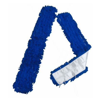 Mopp saks syntetisk blå 2x100cm