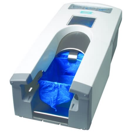 Dispenser for skoovertrekk